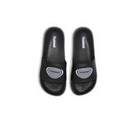 hummel Unisex Pool Slide Badge Sandal, Black, Size 39