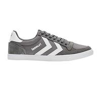 hummel Unisex Slimmer Stadil Low Low-Top, Grau (Castle Rock/White KH 2651), 43 EU