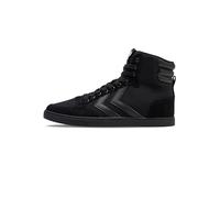 hummel Unisex Slimmer Stadil Tonal High Sneaker, Black, Size 39