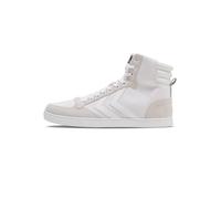 hummel Unisex Slimmer Stadil Tonal High Sneaker, White, Size 37