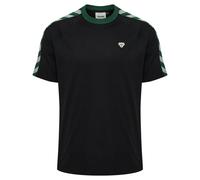 HUMMEL hmlARCHIVE LOOSE T-SHIRT S/S black/ebony M