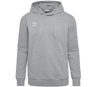 hummel Verstellbare Taille Kapuzenpullover Hmlgo Herren | Bio-Baumwolle | nachhaltige Materialauswahl | Weicher Sweatstoff | Beuteltasche vorne | Verstellbare Zugschnur an der Kapuze