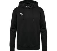 hummel Verstellbare Taille Kapuzenpullover Hmlgo Herren | Bio-Baumwolle | nachhaltige Materialauswahl | Weicher Sweatstoff | Beuteltasche vorne | Verstellbare Zugschnur an der Kapuze
