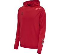 Hummel Lead Poly Hoodie Herren rot - L