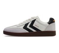 Sneaker HUMMEL "VM78 CPH LS", Gr. 39, weiß (weiß, schwarz), Leder, Synthetik, sportlich, Schuhe (40785460-39) weiß, schwarz