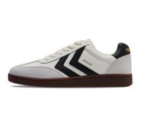 Sneaker HUMMEL "VM78 CPH LS", Gr. 39, weiß (weiß, schwarz), Leder, Synthetik, sportlich, Schuhe (40785460-39) weiß, schwarz
