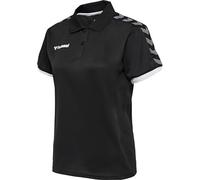 Hummel Damenpolo Hmlauthentic Woman Functional Polo Schwarz/Weiß Größe S