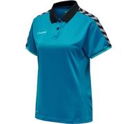 hummel Womens hmlAuthentic Functional Polo, Blue, Extra Small