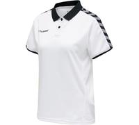 hummel Womens hmlAuthentic Functional Polo, White, Extra Small