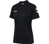 hummel Womens hmlGo Cotton Polo, Black, Small