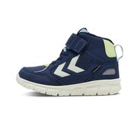 Hummel X-Light 2.0 hummelTEX Mid-Top Sneaker wasserabweisend Kinder 2431 - black/blue 38 für Kinder, blau, Größe 35 EU