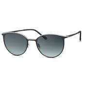 HUMPHREY´S eyewear 585336 10 Metall Panto Schwarz/Grau Sonnenbrille, Sunglasses
