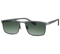 HUMPHREY´S eyewear 586140 30 polarisiert Metall Rechteckig Grau/Schwarz Sonnenbrille, Sunglasses