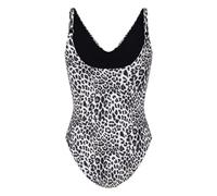 Hunkemöller Badeanzug Leopard Schwarz XS
