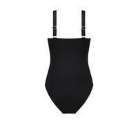 Hunkemöller Damen Badeanzug 'Scallop' schwarz, Größe 34 schwarz XS