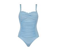 Hunkemöller Badeanzug Shaping Scallop - Airy Blue - 48