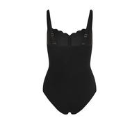 Hunkemöller Badeanzug Shaping Scallop Schwarz S