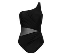 Hunkemöller Badeanzug Shaping Shell Mesh - Black - L
