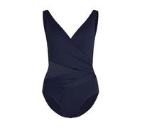 Hunkemöller Badeanzug Shaping Shell Mesh - Evening Blue - M