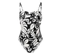 Hunkemöller Bandeau-Badeanzug Mauritius - Caviar - M