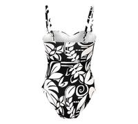 Hunkemöller Bandeau-Badeanzug Mauritius Schwarz S