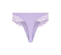 String HUNKEMÖLLER "Diva thong", Damen, Gr. M, lila, 58% Polyamid, 31% Polyester, 11% Elasthan, Unterhosen String (82861302-M) lila