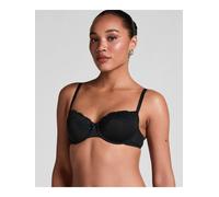 Hunkemöller Damen Vorgeformter Bügel-BH Secret Lace, Black [100701], 80D