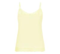 Hunkemöller Cami Top Velours Lace Gelb XL