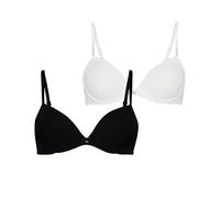 Hunkemöller Doppelpack Vorgeformter Bügel-BH - Caviar - 75D