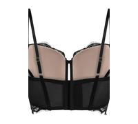Hunkemöller Gepolsterter Longline-Bügel-BH Prina Schwarz 75E