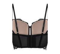 Hunkemöller Gepolsterter Longline-Bügel-BH Prina Schwarz 85C