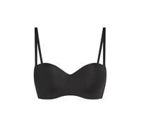 Hunkemöller Gepolsterter trägerloser Push-Up BH mit Bügeln Smooth Schwarz 80B