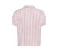 Hunkemöller Gestreiftes Pyjama-Oberteil aus Baumwolle Rosa M
