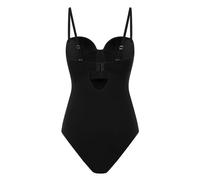 Hunkemöller Glatter gepolsterter Body Schwarz 80B