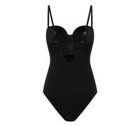 Hunkemöller Glatter gepolsterter Body Schwarz 80D