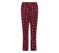 Pyjama HUNKEMÖLLER "Essential Jersey Pants", Damen, Gr. S, rot, 92% Viskose, 8% Elasthan, Homewear-Sets Pyjama (72540105-S) rot