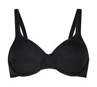 Hunkemöller Nicht-Vorgeformter Bügel-BH Satin Fleece - Black - 70C
