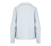 Hunkemöller Pyjama-Jacke Longsleeve Woven Blau M