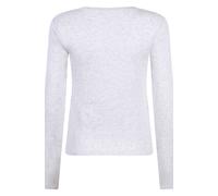 Hunkemöller Pyjama-Oberteil Pointelle Grau S