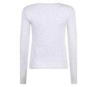 Hunkemöller Pyjama-Oberteil Pointelle Grau XS