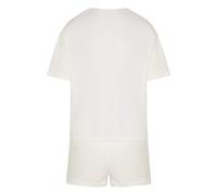 Hunkemöller Pyjama-Set aus Baumwolle Weiß XL