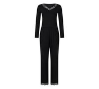 HUNKEMÖLLER Pyjama-Set - Black - XL