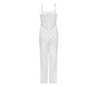 Hunkemöller Pyjama Set Dots Weiß XL