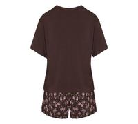 Hunkemöller Pyjama Set Loose Braun XS