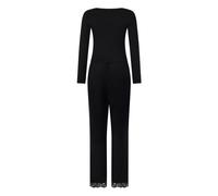 Hunkemöller Pyjama-Set Schwarz 2XL