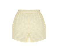Hunkemöller Pyjama Short Seersucker Gelb M