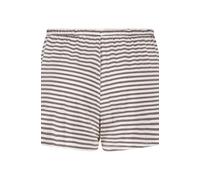Hunkemöller Pyjama Shorts Gestreift Jersey Weiß M