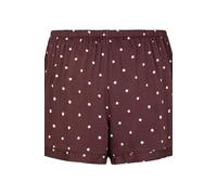 Hunkemöller Pyjama-Shorts Satin Braun XL