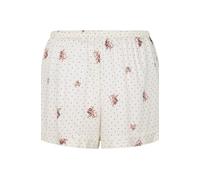 Hunkemöller Pyjama-Shorts Satin Weiß L