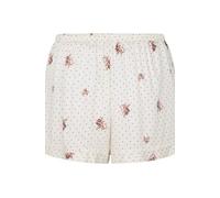 Hunkemöller Pyjama-Shorts Satin Weiß XL